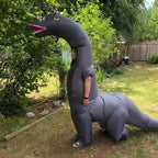 Inflatable Dinosaur Costume Party Costume For Halloween With Long Neck Dino Design Lightweight & Durable Instant Dino Impact Wear - Image 3