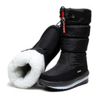 Insulated Snow Boots with Secure Mid-Calf Fit and Non-Slip Tread - Image 6
