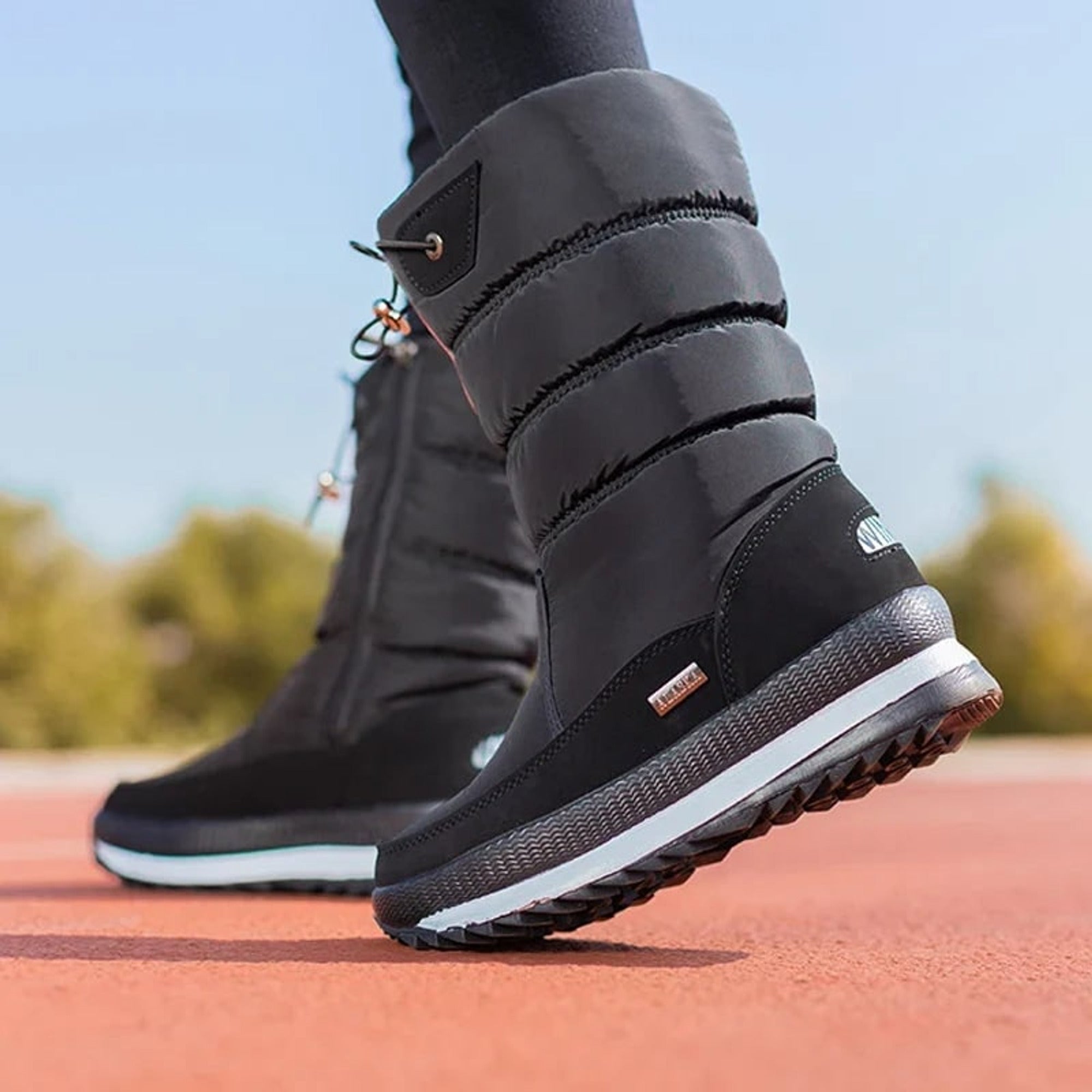 Insulated Snow Boots with Secure Mid-Calf Fit and Non-Slip Tread - Image 9