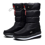 Insulated Snow Boots with Secure Mid-Calf Fit and Non-Slip Tread - Image 7