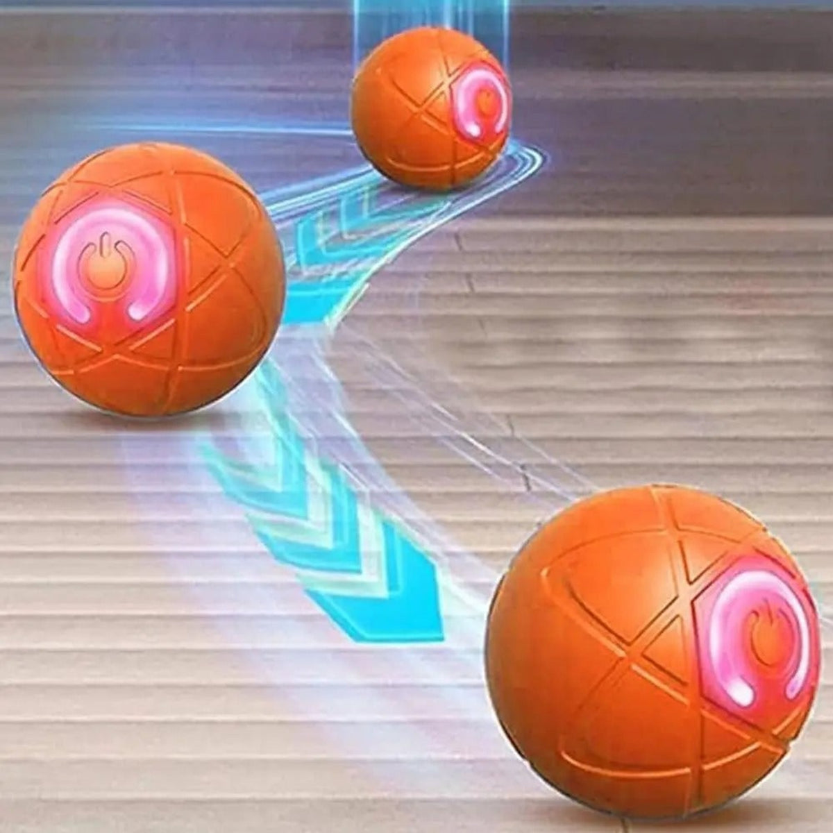 Interactive Self-Moving Pet Ball For Dogs And Cats With LED Lights Rechargeable - Image 7