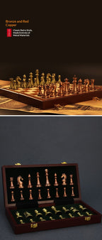 International Chess Set Foldable And Portable Board Game - Image 7