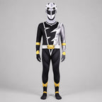 Kids' Halloween Superhero Costume Jumpsuit With Lightning Bolt Chest Panel For Instant Hero Transformation - Image 6