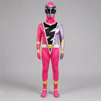 Kids' Halloween Superhero Costume Jumpsuit With Lightning Bolt Chest Panel For Instant Hero Transformation - Image 2