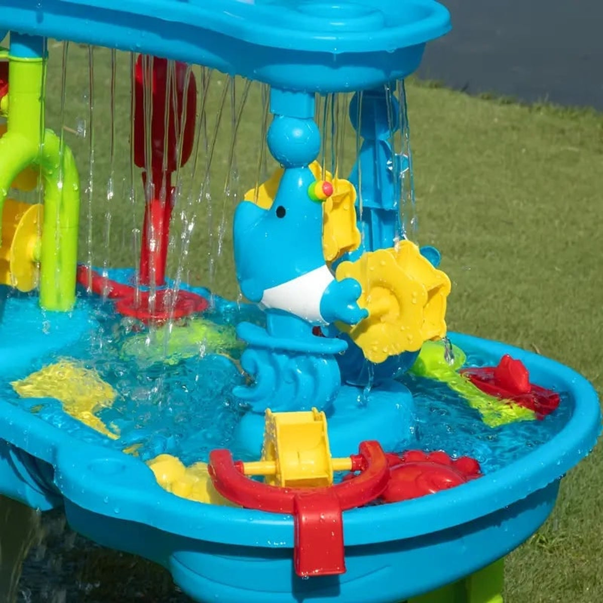 Kids' Sand And Water Table With Multi-Tier Design And 15 Accessories For Outdoor Play - Image 4
