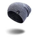 Knitted Beanie with Stretchable Slouchy Fit and Ribbed Knit - Image 7