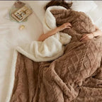 Lambswool Winter Thick Fleece Blanket - Image 1