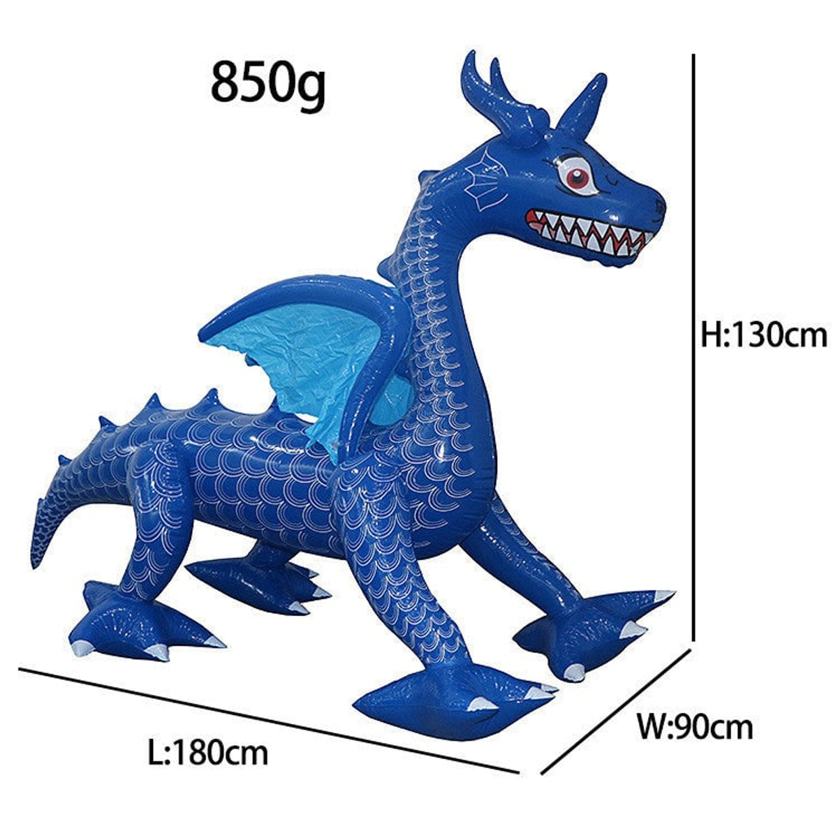 Large Inflatable Christmas Ornament With Snowflake Pattern - Image 5