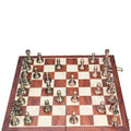 Large Metal Chess Set With Acrylic Pieces - Image 1