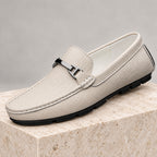 Leather Loafers with Secure Slip-On Style and Metal Hardware - Image 9