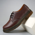 Leather Shoes with Cushioned Sole and Durable Construction - Image 3