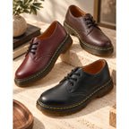 Leather Shoes with Cushioned Sole and Durable Construction - Image 9