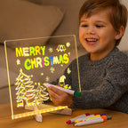 LED Drawing Board For Kids Illuminated Reusable Creative Writing Tablet With USB Power - Image 1
