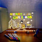 LED Drawing Board For Kids Illuminated Reusable Creative Writing Tablet With USB Power - Image 3