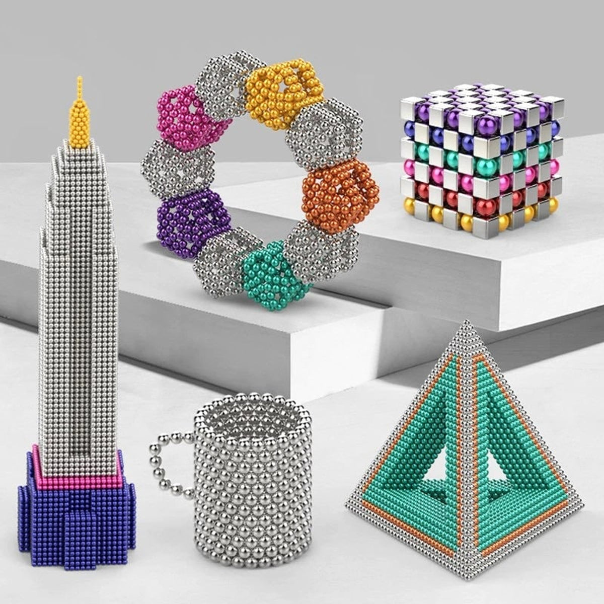 Magnetic Building Balls For Creative Construction Play - Image 1