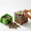Magnetic Building Blocks 205-Piece Set With Storage Box And Figurines For Kids - Image 1