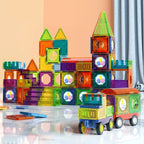 Magnetic Building Blocks 69-Piece Stem Construction Set For Kids - Image 4