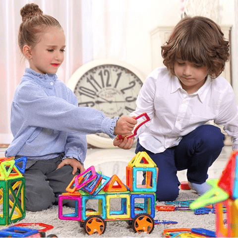 Magnetic Building Blocks Set Creative Stem Toy For Children Aged 4+ - Image 2