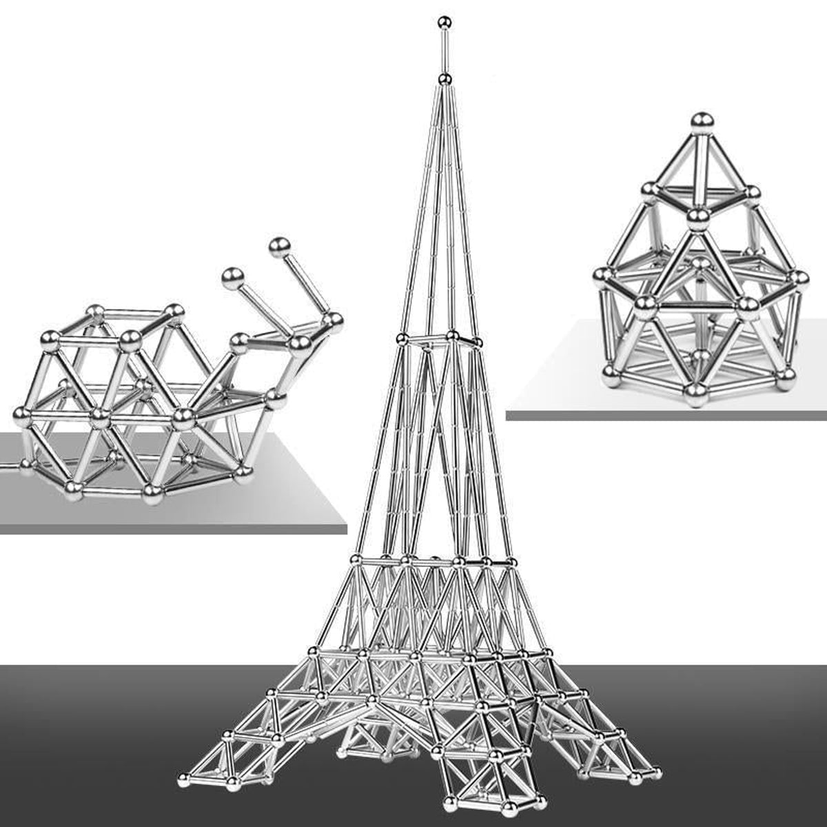 Magnetic Building Rods And Balls Stem Toy For Adults And Seniors - Image 3