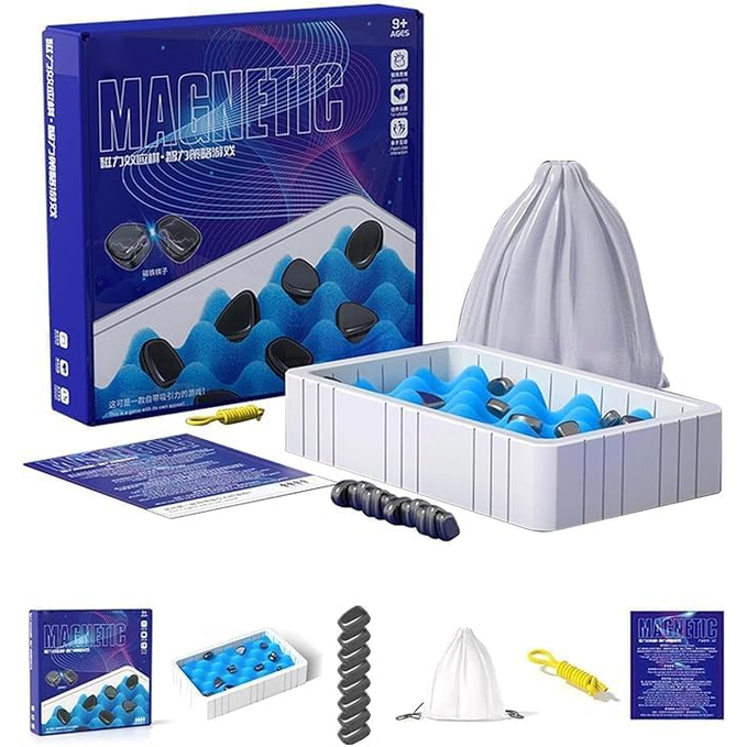 Magnetic Chess Game For Desktop With Foam Board - Image 1