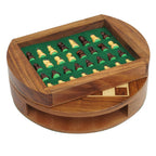 Magnetic Chess Set For Kids Educational Disc Travel Game - Image 1