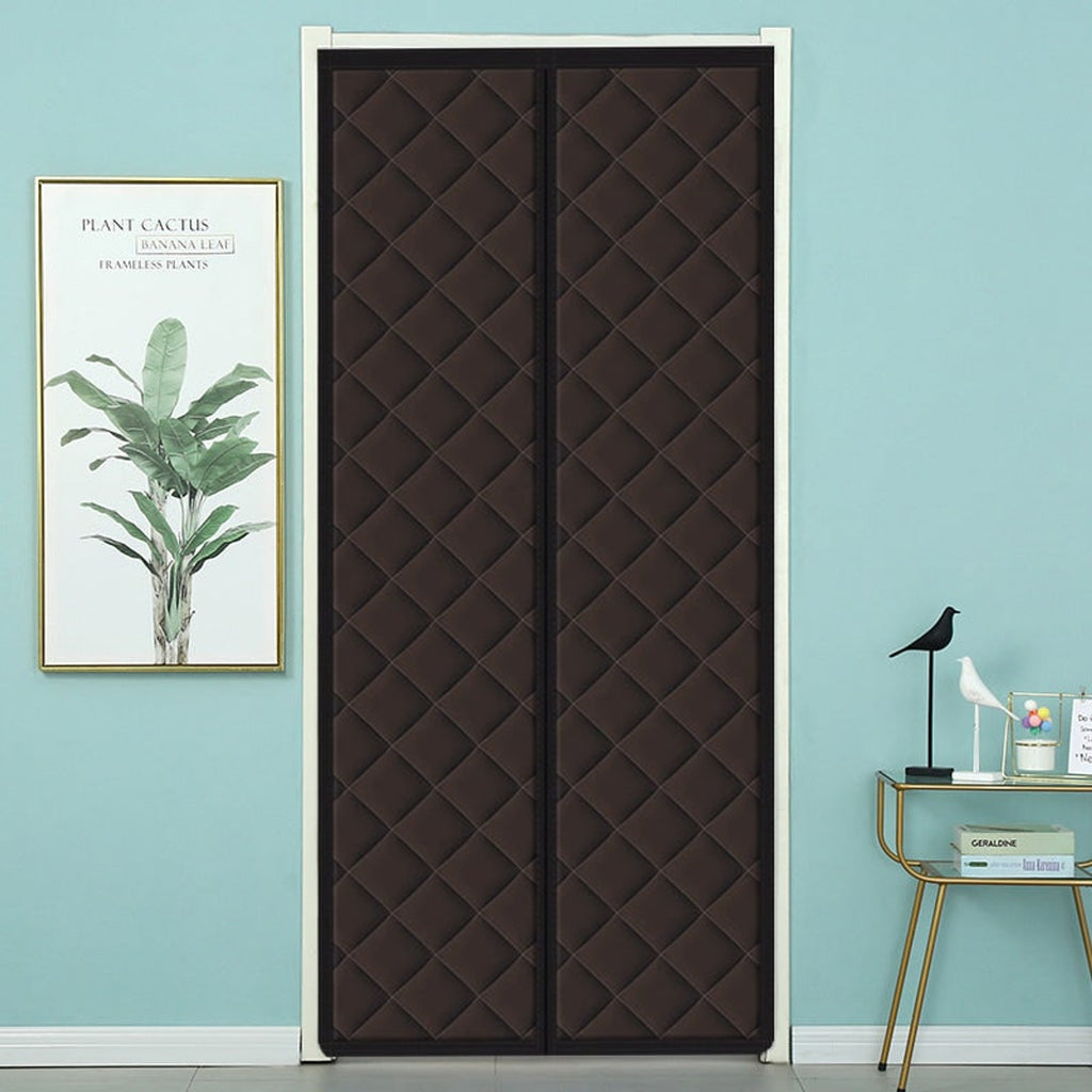 Magnetic Door Insulation Curtain Thermal Winter Block For Energy Conservation - Image 5