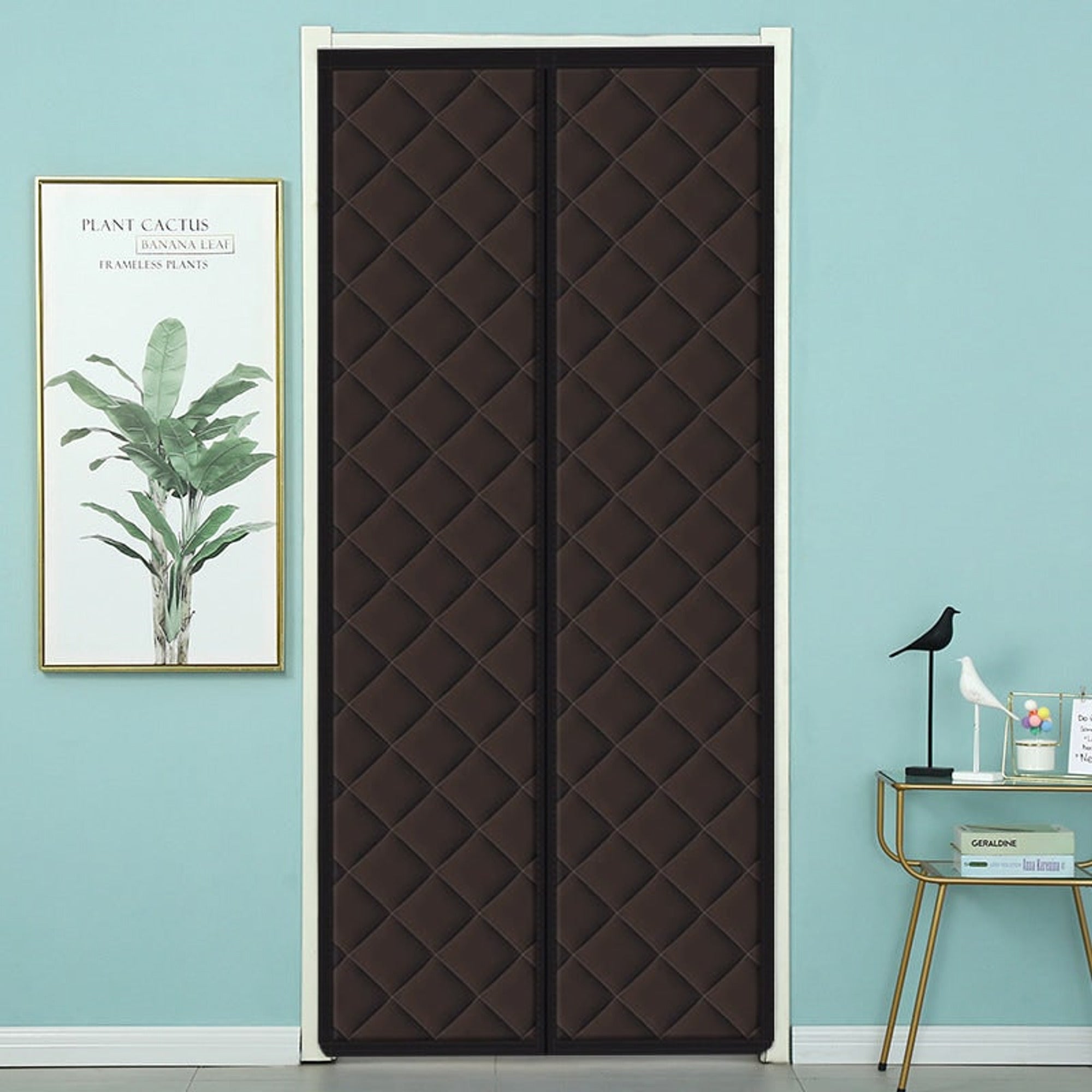 Magnetic Door Insulation Curtain Thermal Winter Block For Energy Conservation - Image 5