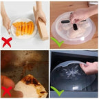 Magnetic Microwave Splatter Cover With Steam Vents For Even Heating And Easy Storage - Image 4
