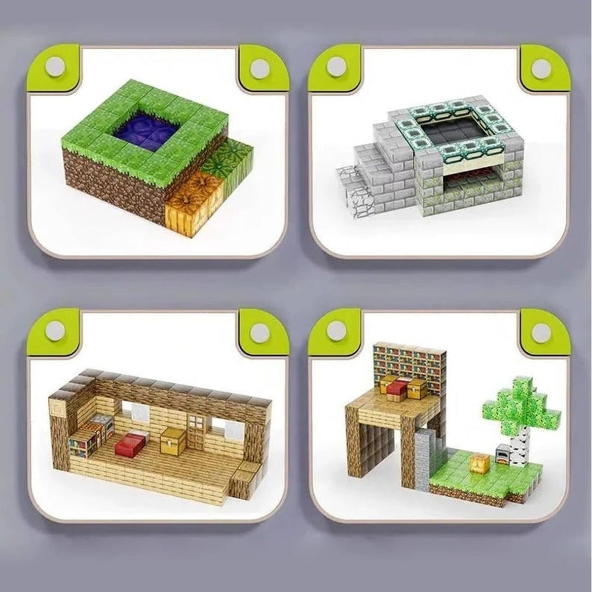 Magnetreich 205-Piece Magnetic Construction Blocks Set For Children - Image 6