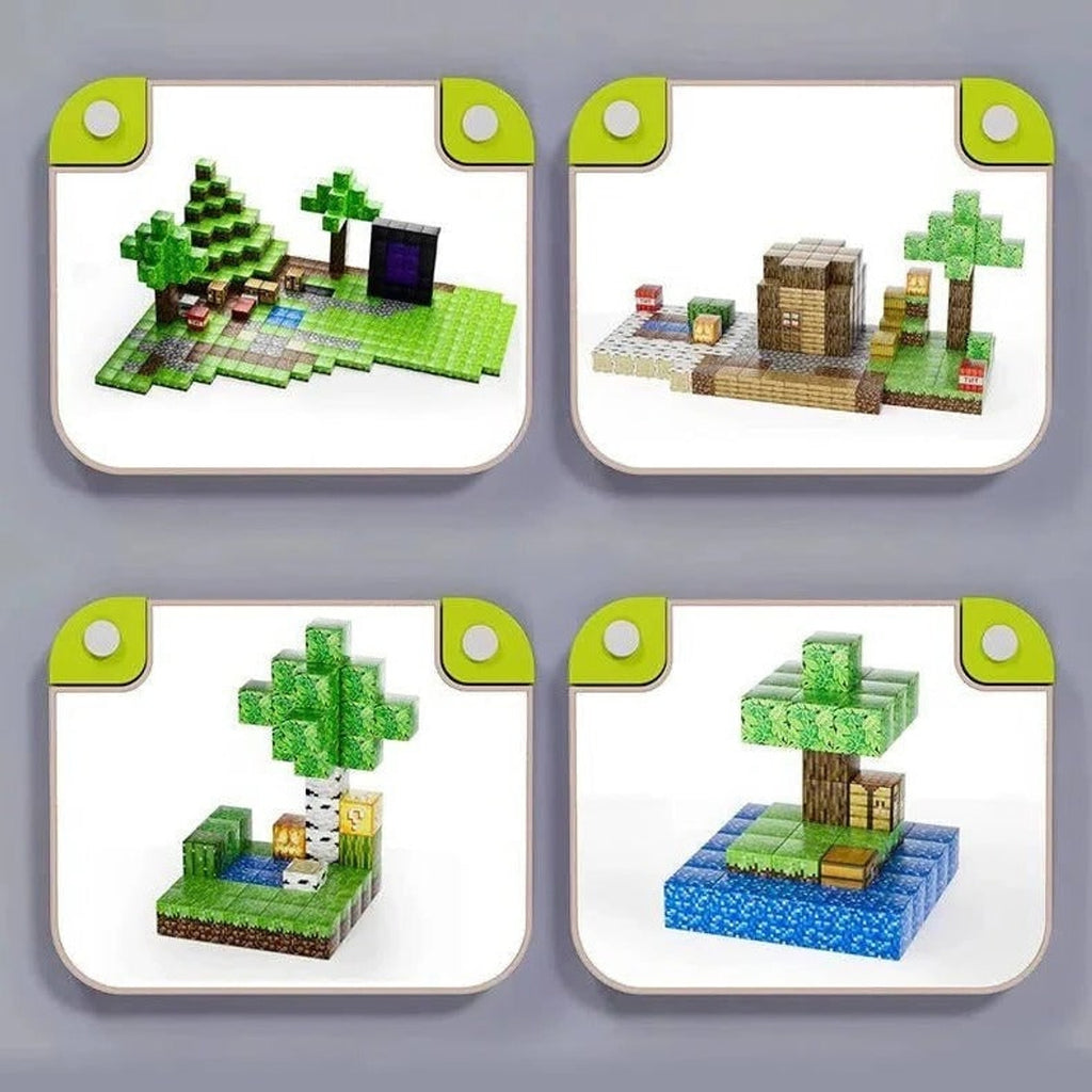 Magnetreich 205-Piece Magnetic Construction Blocks Set For Children - Image 7