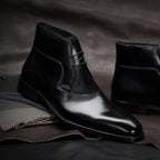 Martin Boots with Low-Heel Dress Design and Square Toe - Image 4