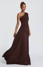 NOVA | One Shoulder Wedding Guest Maxi Dress