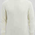 Men's Ribbed Knit Turtleneck Sweater Regular Fit Pullover With Classic Collar - hero