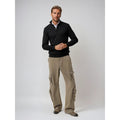 Men's Half Zip Sweater with Classic Knit Pullover and Neckline - Image 2