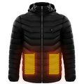Men's Heated Puffer Jacket With Electric Heating And Hood - Image 5