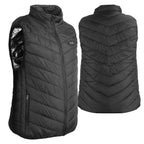 Men's Heated Vest For Men With USB Rechargeable Battery Powered Puffer Stand Collar And Multiple Heating Zones - Image 5