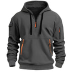 Men's Hoodie with Relaxed Fit and Pockets - Image 5