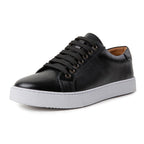 Men's Leather Sneakers with Genuine Fit and Lace-Up - Image 12