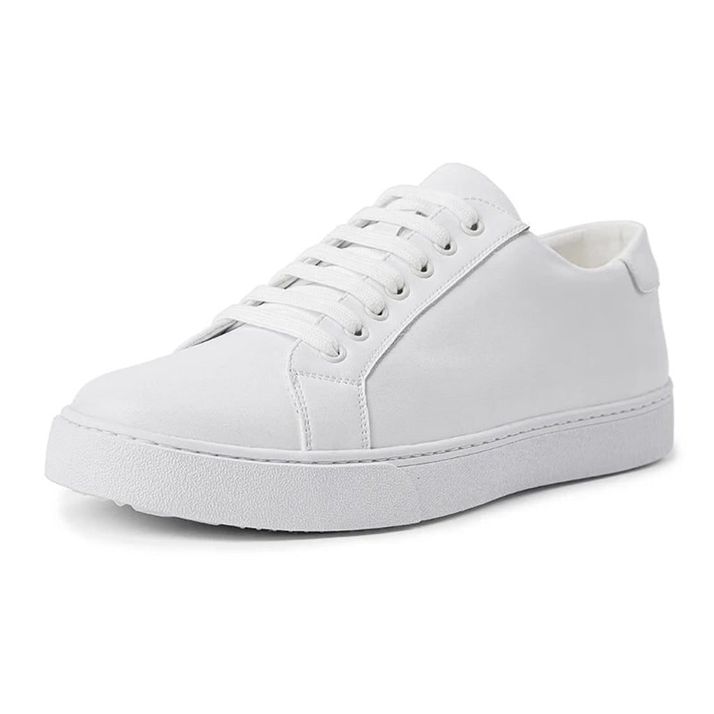 Men's Leather Sneakers with Genuine Fit and Lace-Up - Image 16
