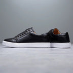 Men's Leather Sneakers with Genuine Fit and Lace-Up - Image 9