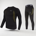 Men's Long Johns Set with Moisture Control Base and Top - Image 1