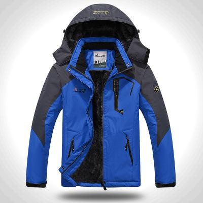 Men's Outdoor Jacket with Thermal Lining and Waterproof Shell - Image 4