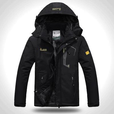Men's Outdoor Jacket with Thermal Lining and Waterproof Shell - Image 6