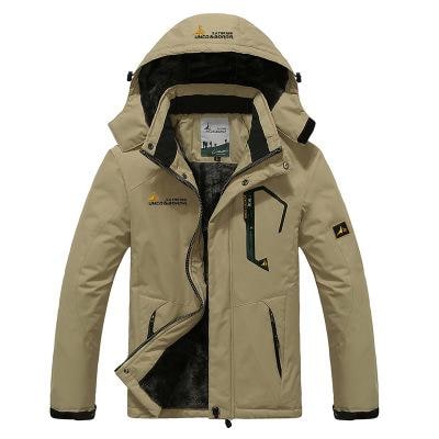 Men's Outdoor Jacket with Thermal Lining and Waterproof Shell - Image 7