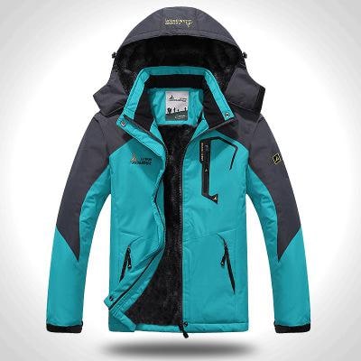 Men's Outdoor Jacket with Thermal Lining and Waterproof Shell - Image 8
