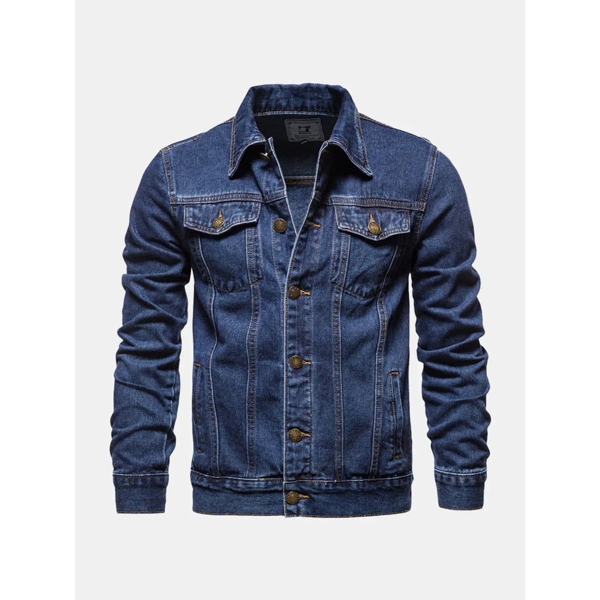 Men's Outerwear with Relaxed Jacket and Button Front - Image 6