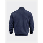 Men's Outerwear with Streamlined Bomber Jacket and Ribbed Cuffs - Image 11