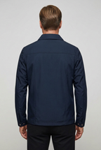 Men's Outerwear with Streamlined Harrington Jacket and Collared Zip-Up - Image 2