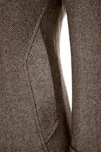Men's Outerwear with Streamlined Long Coat and Double-Breasted Front - Image 95