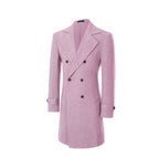 Men's Outerwear with Streamlined Long Coat and Double-Breasted Front - Image 79